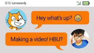 Beginner Tutorial - How to Make a Chatbot in Scratch | LEMONERDY