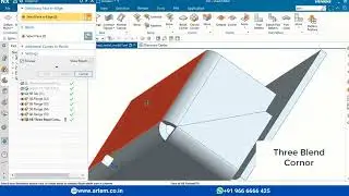 How to create three bend corner? - Nx sheetmetal #21