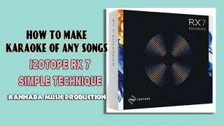 HOW TO MAKE KARAOKE OF ANY SONGS!!