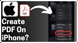 How To Create a PDF File on iPhone - Full Guide