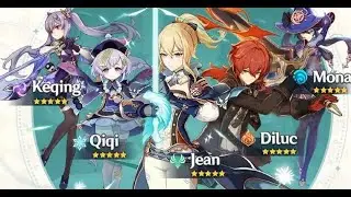 Все анимации атак и специальных навыков персонажей genshin impact. Часть 1