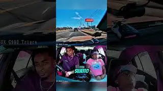 The driver remained calm and revealed the reason shortly after.