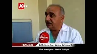Bel Fıtığına Yeni Çözüm Balıkesir'den... Fıtık Ameliyatsız Tedavi Ediliyor