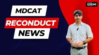 Live: Reconduct MDCAT 2023 | Ali Sudais | ACA & Ali Series books | MDCAT