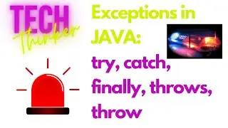 JAVA BEGINNERS 20 - Exception Examples