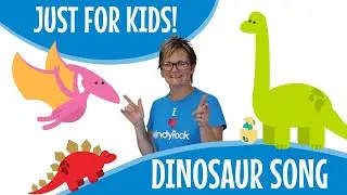 I TURNED INTO A DINOSAUR. Best Dinosaur song for kids from kindyRock