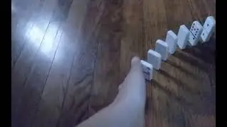 Domino ping pong shot!!!!!!