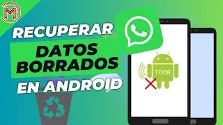 ✅Como recuperar datos borrados en Android si usar PC |Rescupera mensajes borrados de WhatsApp| 2024😱