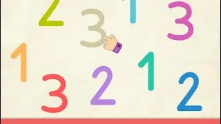 Learning numbers 1 to 4 - Educational Game for Kids