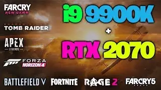 i9 9900K RTX 2070 1440P Test in 8 Games