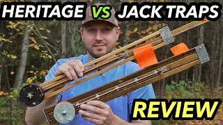JACK TRAPS vs HERITAGE TRAPS | Maine Made Tip-Up Review