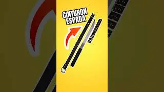 Extraña ARM4 de Defensa l cinturón espada #shortsfeed #short #curiosidades