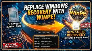 How to Boot WinPE from Windows Recovery Partition (Step-by-Step)