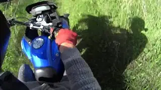 тест драйв мотоцикла  RACER 200cc покатушки
