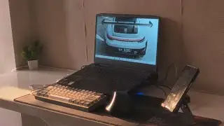My Aesthetic & Affordable Desk Setup 2024 | University Student Laptop Workspace for Productivity