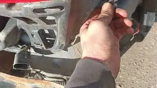 Working on the BMW E61 525D 2005.