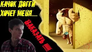 качок Доге в Закулисье охотится за мной | Backrooms Buff Doge Horror