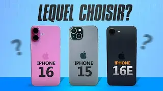iPhone 16 vs iPhone 16e vs iPhone 15 : Lequel Choisir en 2025 ?