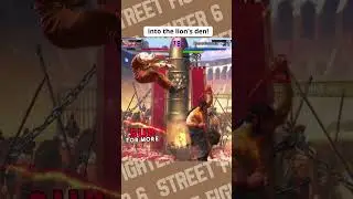 Ronaldinho keeps goin to crack that Guile shell!🔥#streetfighter6 #fgc