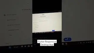 Flutter Responsive Desktop Application #flutter #flutterui #responsivewebsite #flutterweb