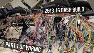 “Black Ice Box” 04 6.0 Excursion Part 2.2- 2013-16 Custom Dash Harness build