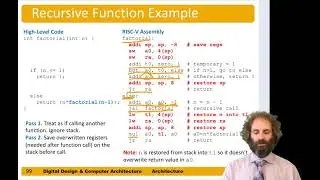 DDCA Ch6 - Part 13: Recursive Functions