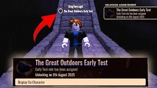 How to get Doors The Great Outdoors Update Secret Achievement Badge