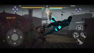 Shadow Fight 3 - How To Defeat Sarge (Boss Fight - Chapter 1) Hard Difficulty