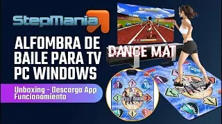 Alfombra de baile Stepmania Coilmix / Unboxing / Configuración