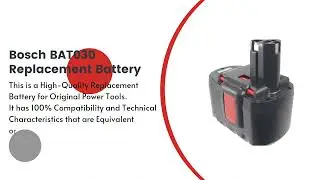 Replacement Battery for Bosch BAT030