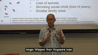 Geropsychology: Psychological issues facing older people in Singapore today