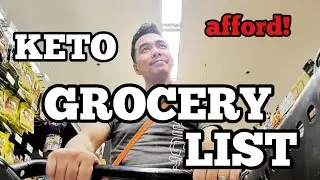 FILIPINO KETO: NORMAL EVERYDAY OR WEEKLY KETO GROCERY LIST
