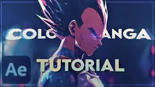 How to animate Colored Manga in After Effects | Full Tutorial