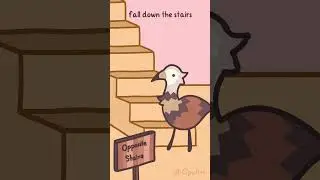 Opposite Stairs | Original by @raxdflipnote #meme #animation