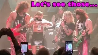 Steel Panther Asian Hooker Live 12-8-21 White Christmas Mercury Ballroom Louisville KY 60fps