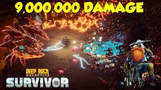 Boomerang Build Big DAMAGE! Deep Rock Galactic Survivor