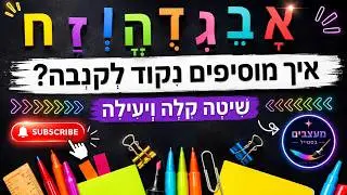 איך לנקד טקסט בקנבה? איך מוסיפים ניקוד בקנבה? דרך קלה ויעילה!