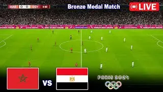 🔴بث المباشر لمباراة مصر والمغرب egypt vs morocco live streaming | محاكاة لعبة فيديو