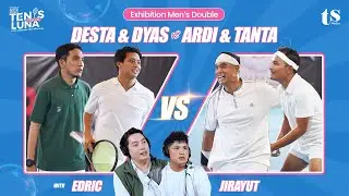 JIRAYUT BINGUNG JAGOIN SIAPA. DESTA NGELEDEK WASIT, SULIT LAWAN ARDI & TANTA! TENIS BARENG LUNA #2