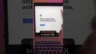 Free Amazing AI Tool To Master SQL 