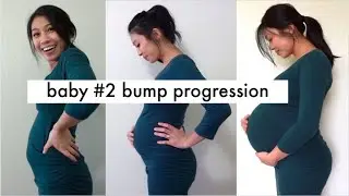 BABY BUMP PROGRESSION | BABY #2