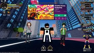 Roblox new my hero academia game Heroes Awakening