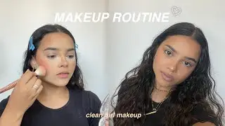 MINHA MAKE ROUTINE | “clean girl makeup” com produtinhos basics