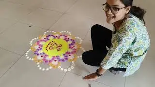 Rangoli compilation and annkoot bhandara, shri ram mandir DEEPLOK colony dehradun