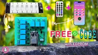 8 Channel 4-Way Complete Home Automation Using Arduino ESP32 in Hindi (Part -1)