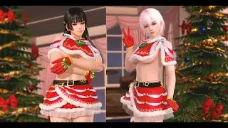 Dead Or Alive Xtreme Venus Vacation -Christmas Event Nyotengu and Luna SSR-