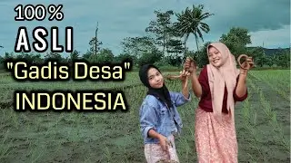 Ini ASLI Gadis Desa INDONESIA | Nangkep Belut Tidak Diperankan MODEL atau Selegram