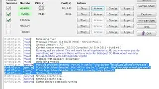 Cannot log in to the MySQL server - Apache Problem [Solved]