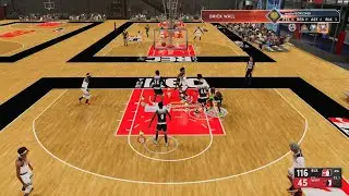NBA 2K22 cooking with randoms