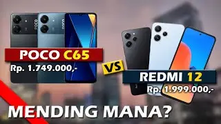 MENDING MANA? XIAOMI POCO C65 VS XIAOMI REDMI 12